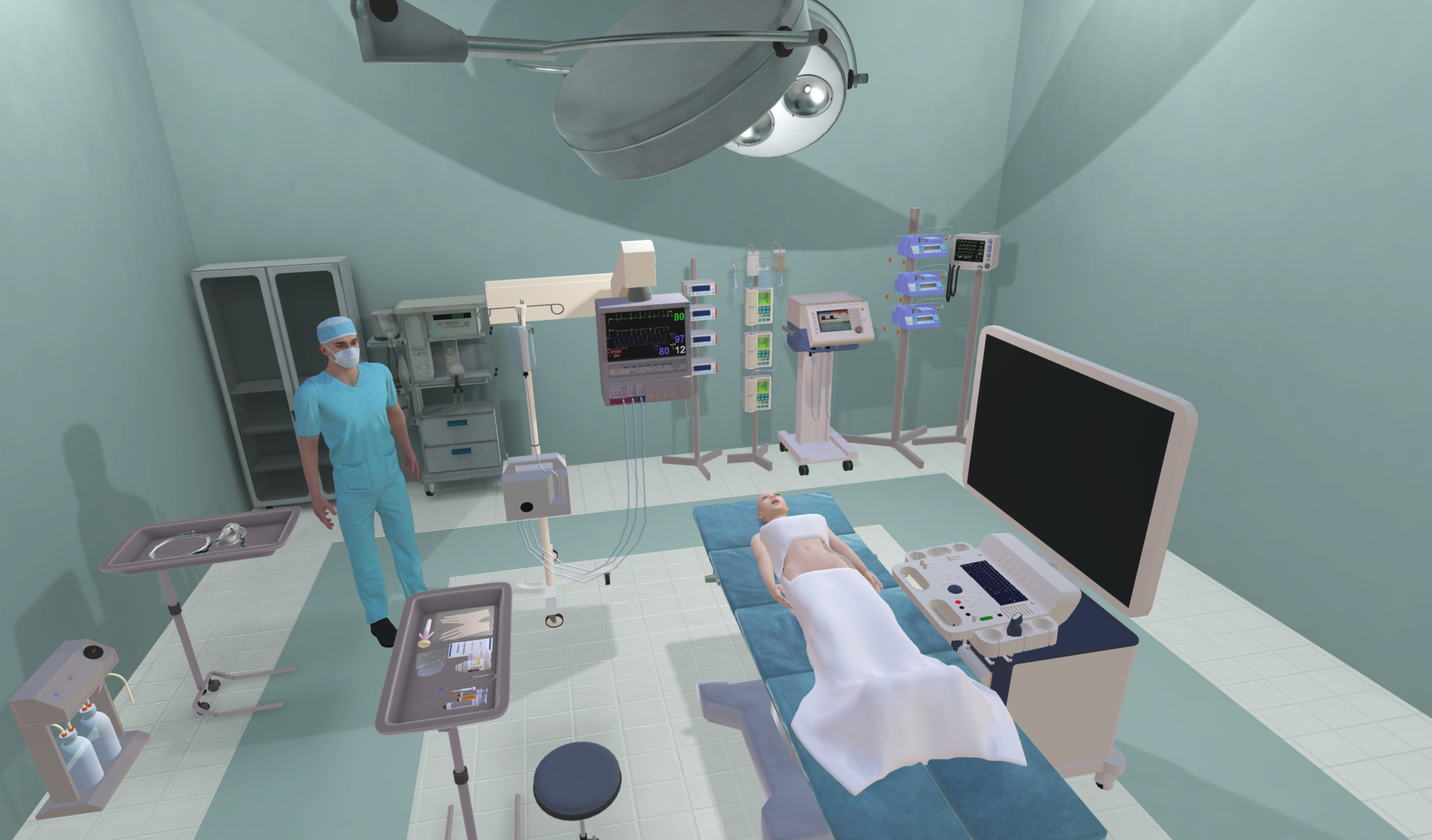 VR Anaesthesia Training ArtOn Lab
